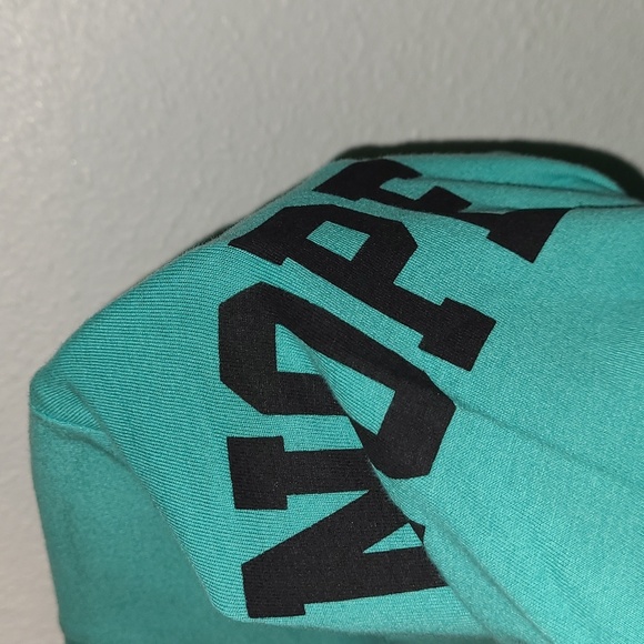 Women's "NOPE Not Today" Black Graphic Distressed T-shirt Color Green Small NWOT - Picture 5 of 8